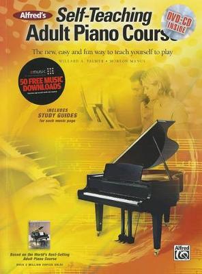 Book cover for Alfred's Self-Teaching Adult Piano Course