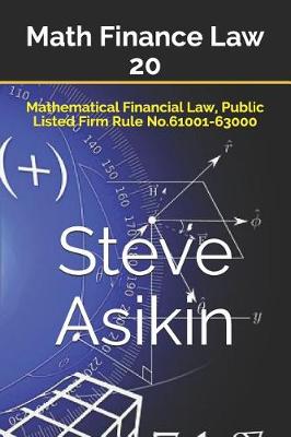 Book cover for Math Finance Law 20