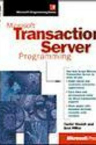 Cover of Microsoft Transaction Server