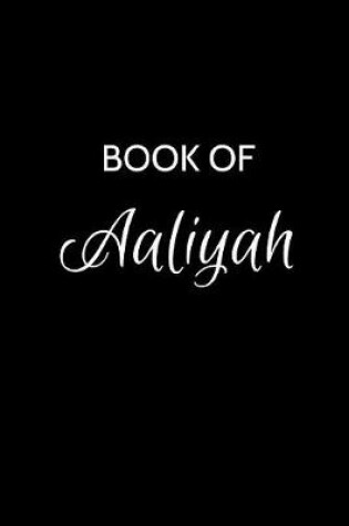 Cover of Book of Aaliyah