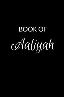 Book cover for Book of Aaliyah