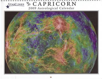 Book cover for Capricorn 2009 Starlines Astrological Calendar