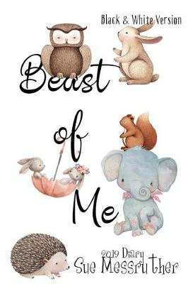 Book cover for Beast of Me - Black and White Version