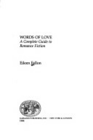 Cover of Words of Love Comp Guide