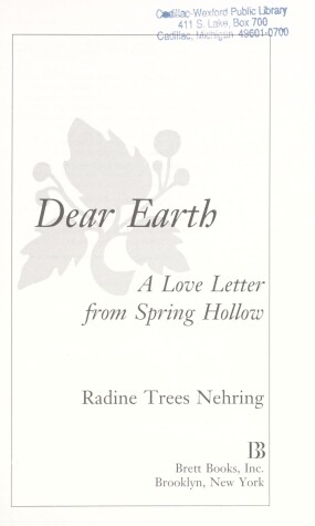 Book cover for Dear Earth
