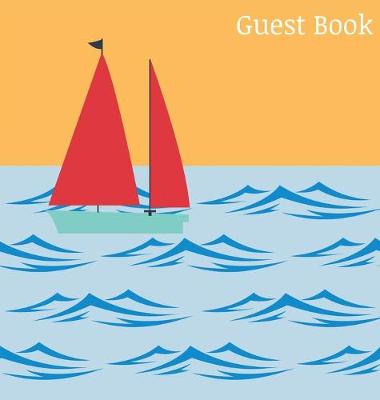 Book cover for Guest Book for vacation home (hardcover)