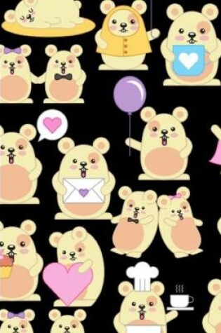 Cover of Cute Kawaii Hamster Pattern