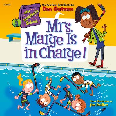 Book cover for Mrs. Marge is in Charge!