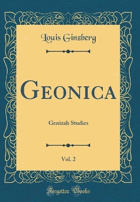 Book cover for Geonica, Vol. 2