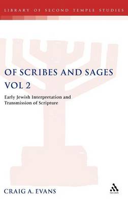 Book cover for Of Scribes and Sages, Vol 2