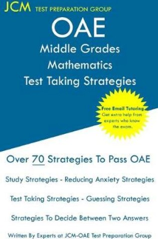 Cover of OAE Middle Grades Mathematics Test Taking Strategies