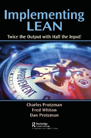 Cover of Implementing Lean