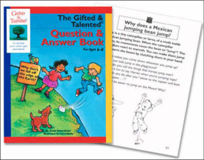 Book cover for The Gifted & Talented Question & Answer Book for Ages 6-8