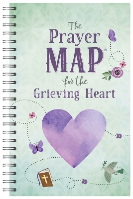 Book cover for The Prayer Map for the Grieving Heart