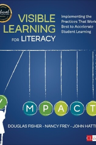 Cover of Visible Learning for Literacy, Grades K-12