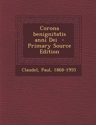 Book cover for Corona Benignitatis Anni Dei