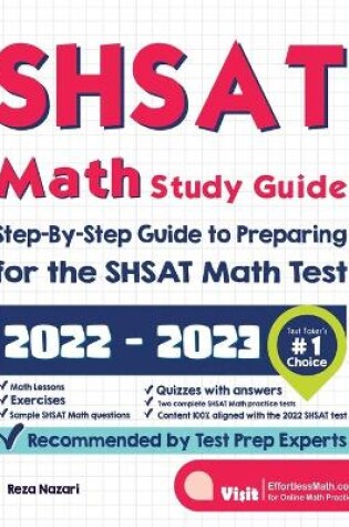 Cover of SHSAT Math Study Guide