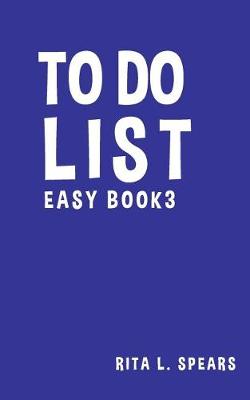 Cover of To Do List Easy Book3