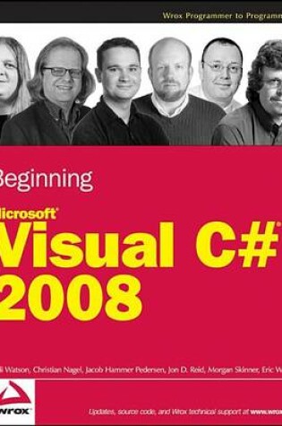 Cover of Beginning Microsoft Visual C# 2008