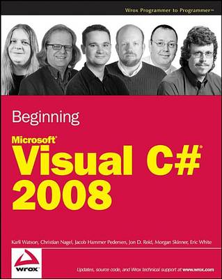 Book cover for Beginning Microsoft Visual C# 2008