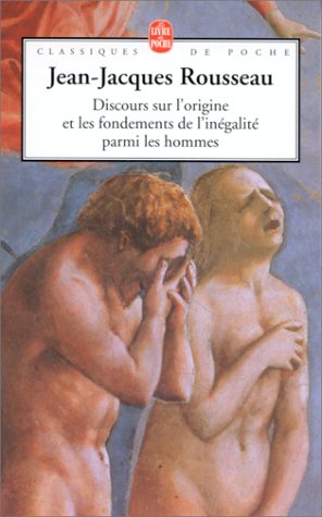 Book cover for Discours sur l'origine et les fondements de l'inegalite parmis les