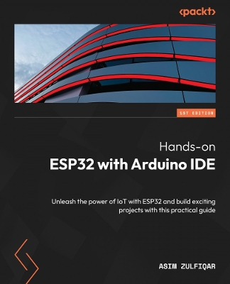 Book cover for Hands-on ESP32 with Arduino IDE