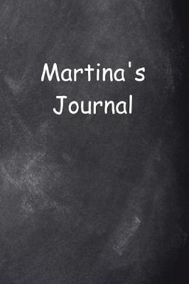 Cover of Martina Personalized Name Journal Custom Name Gift Idea Martina