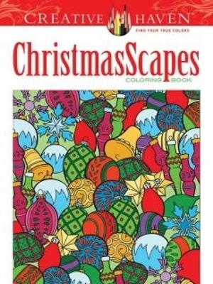 Cover of Creative Haven Christmasscapes Coloring Book