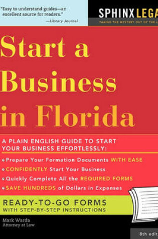 Cover of Start a Business in Florida
