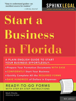Book cover for Start a Business in Florida