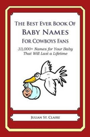 Cover of The Best Ever Book of Baby Names for Cowboys Fans