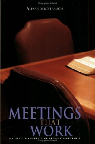 Cover of Meetings That Work