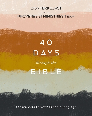 Book cover for 40 Days Through the Bible