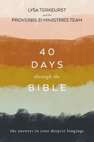 Cover of 40 Days Through the Bible