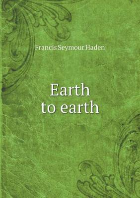 Book cover for Earth to earth