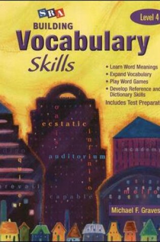 Cover of Building Vocabulary Skills, Student Edition, Level 4