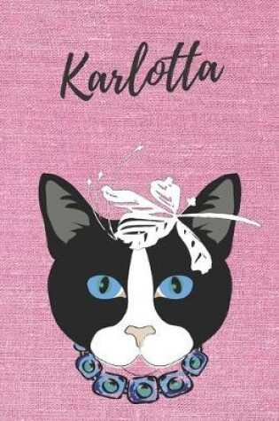 Cover of Karlotta Katzen-Malbuch / Notizbuch / Tagebuch