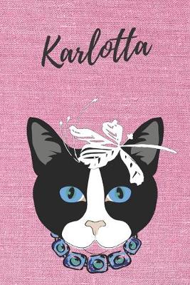 Book cover for Karlotta Katzen-Malbuch / Notizbuch / Tagebuch