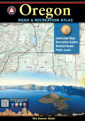Book cover for Oregon Road & Recreation Atlas 9th Edition