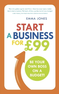 Book cover for Start a Business for £99