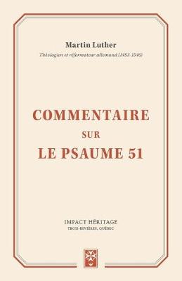 Book cover for Commentaire sur le Psaume 51 (Exposition of the Fifty-first Psalm)