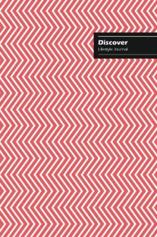 Cover of Discover Lifestyle Journal, Creative Write-in Notebook, Dotted Lines, Wide Ruled, Medium Size (A5) 6 x 9 Inch (Pink)