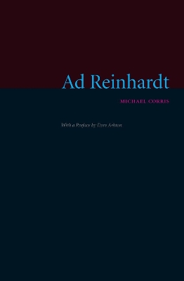 Book cover for Ad Reinhardt