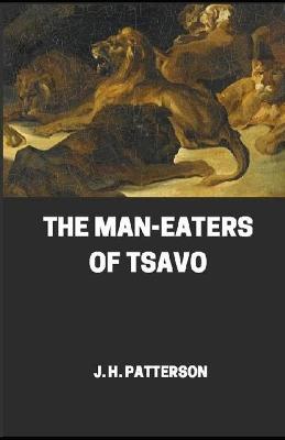Book cover for The Man-eaters of Tsavo illustrated