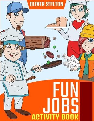 Book cover for Fun Jobs Activity Book