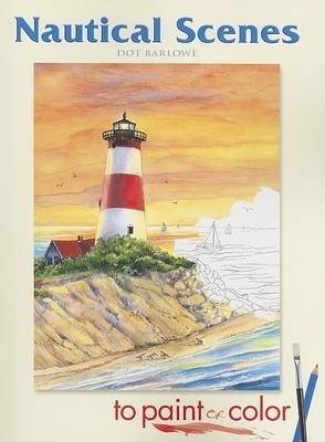 Book cover for Nautical Scenes to Paint or Color