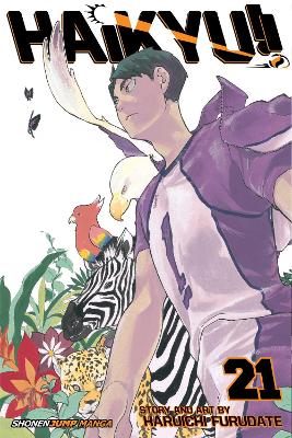 Book cover for Haikyu!!, Vol. 21