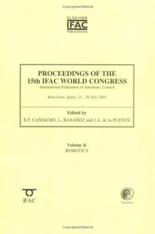 Cover of Proceedings of the 15th Ifac World Congress : Robotics