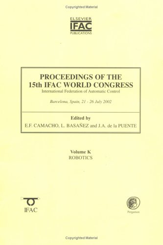 Book cover for Proceedings of the 15th Ifac World Congress : Robotics