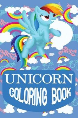 Cover of Unicorn coloring book